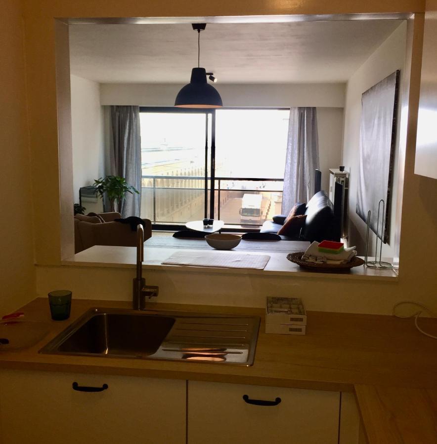 Rustig Appartement Met Zeezicht Dicht Bij Het Centrum Oostende Eksteriør billede